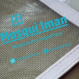 Mosquitero Imantado Reforzado- Cuero malla reforzada