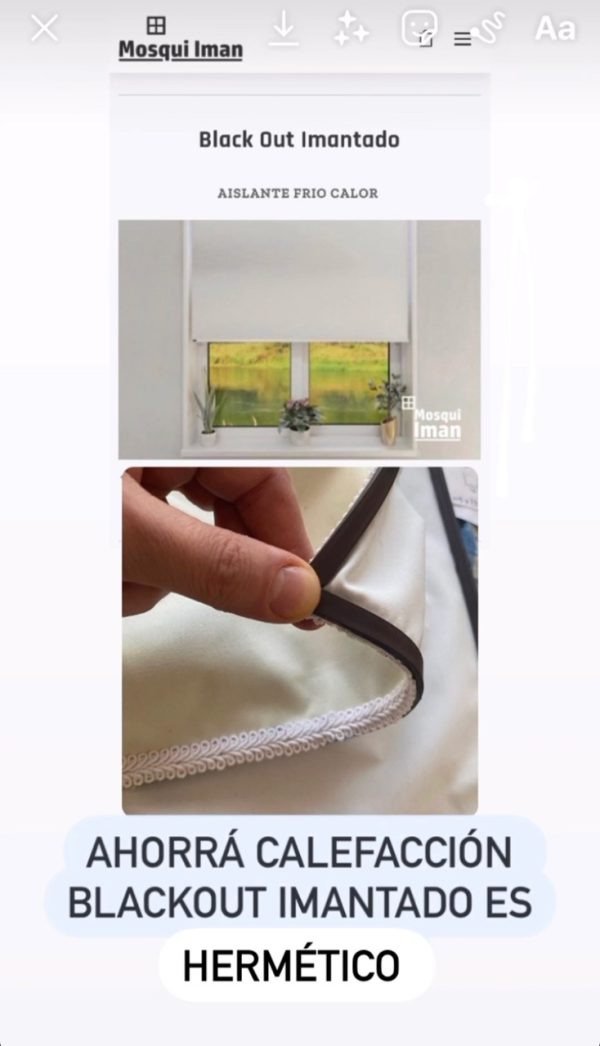 Blackout Americano Magnético